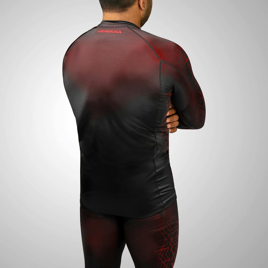 Hayabusa Geo Long Sleeve Rash Guard - Picture 18 of 22