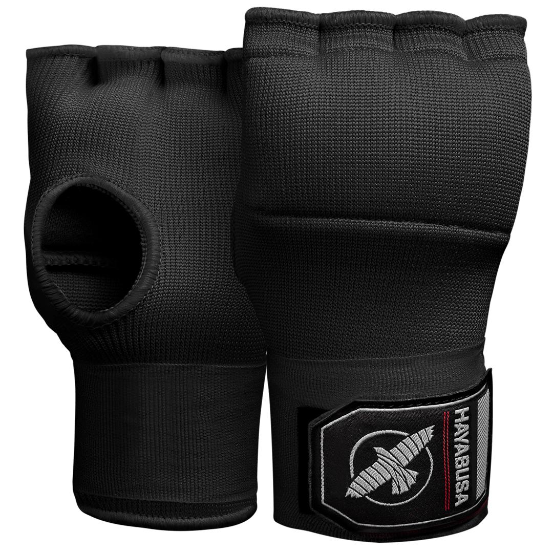 Boxing Hand Wrap Black GEL Padded inner gloves boxing Quick hand wraps MMA 