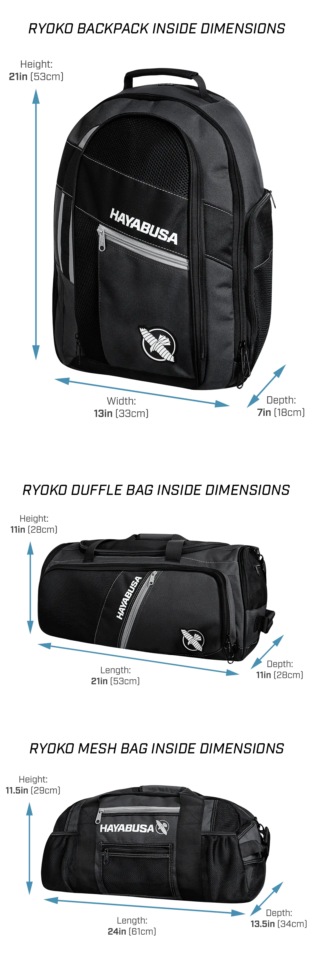Hayabusa | Ryoko Duffle Bag | Canada