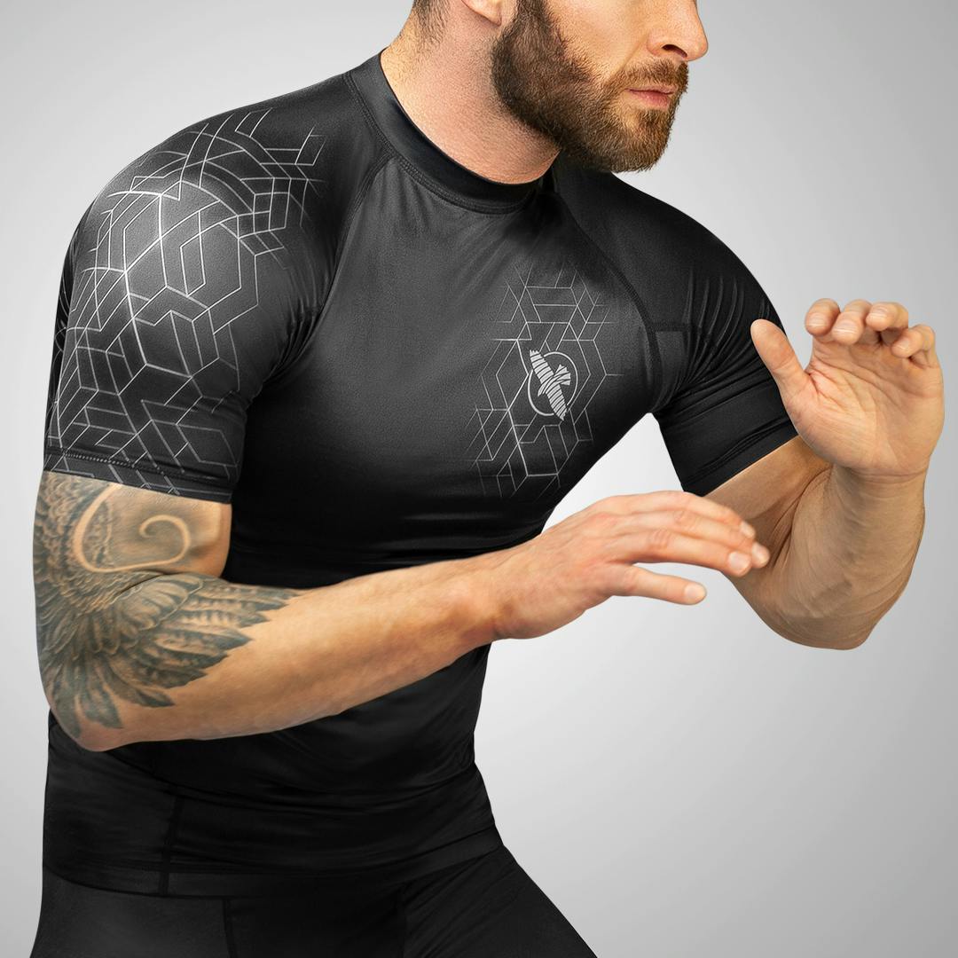 Hayabusa Geo Short Sleeve Rash Guard - Picture 5 of 22