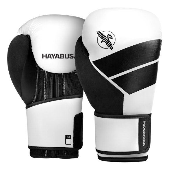 Boxing gloves hot sale black and white
