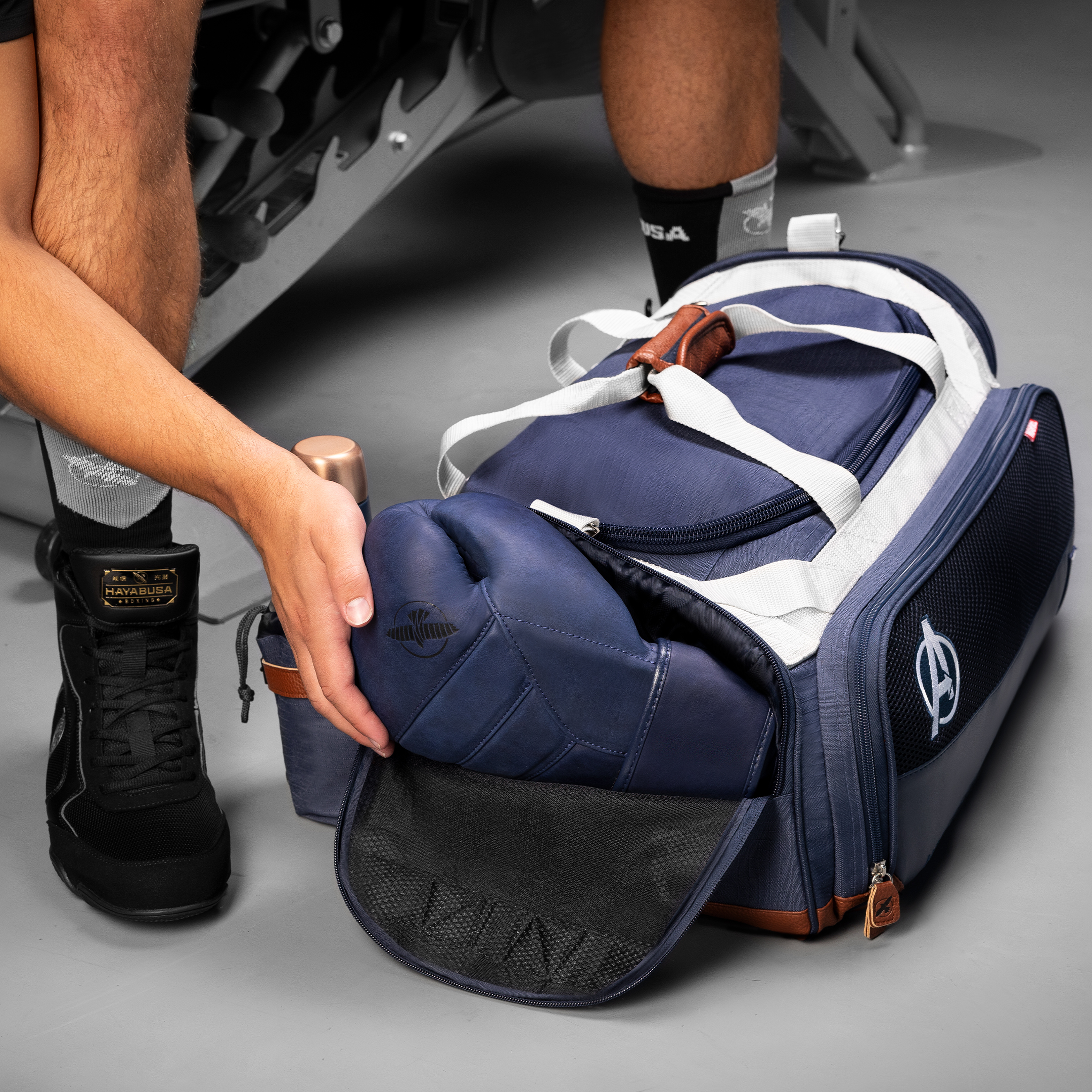 Captain america 2025 duffle bag