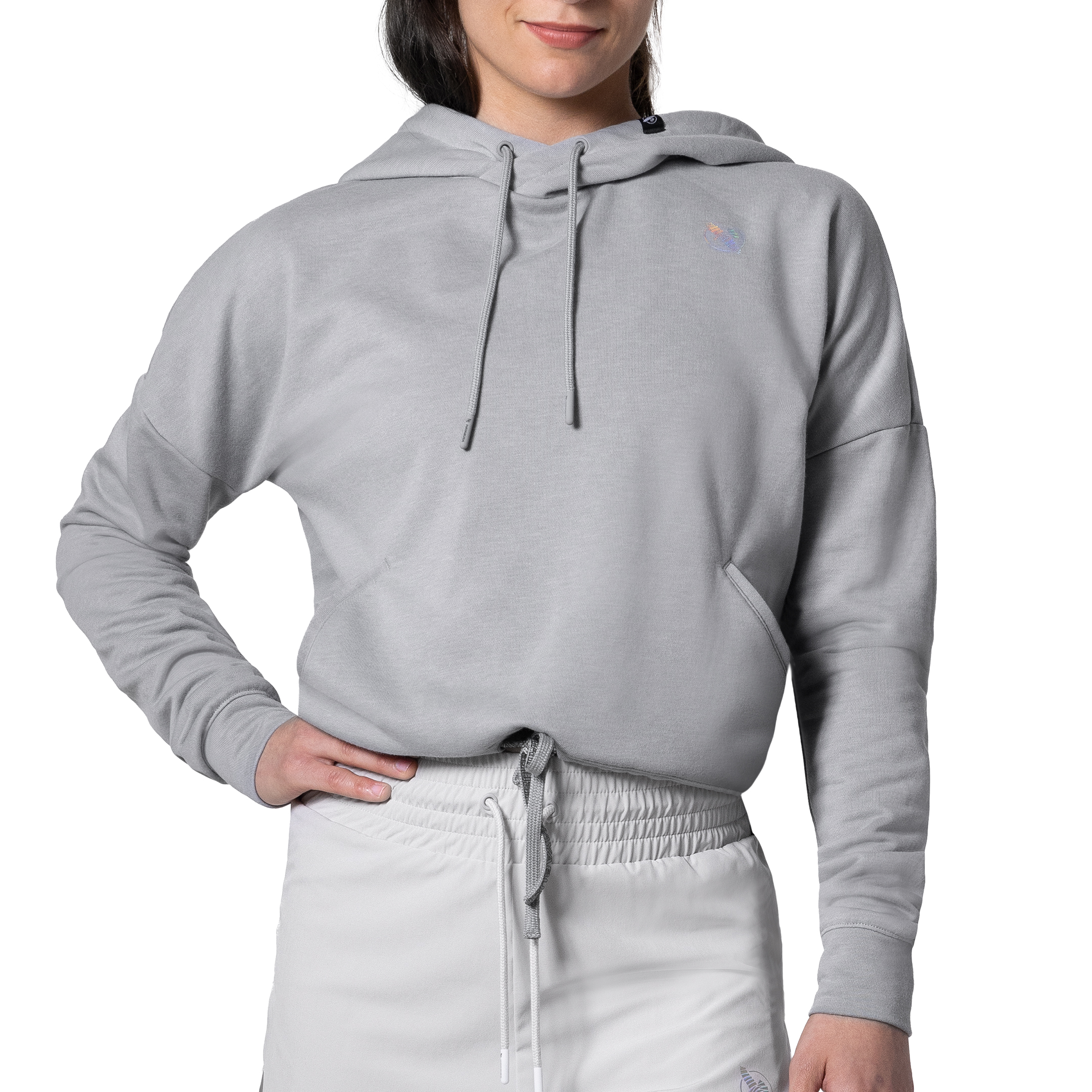 High best sale cropped hoodie