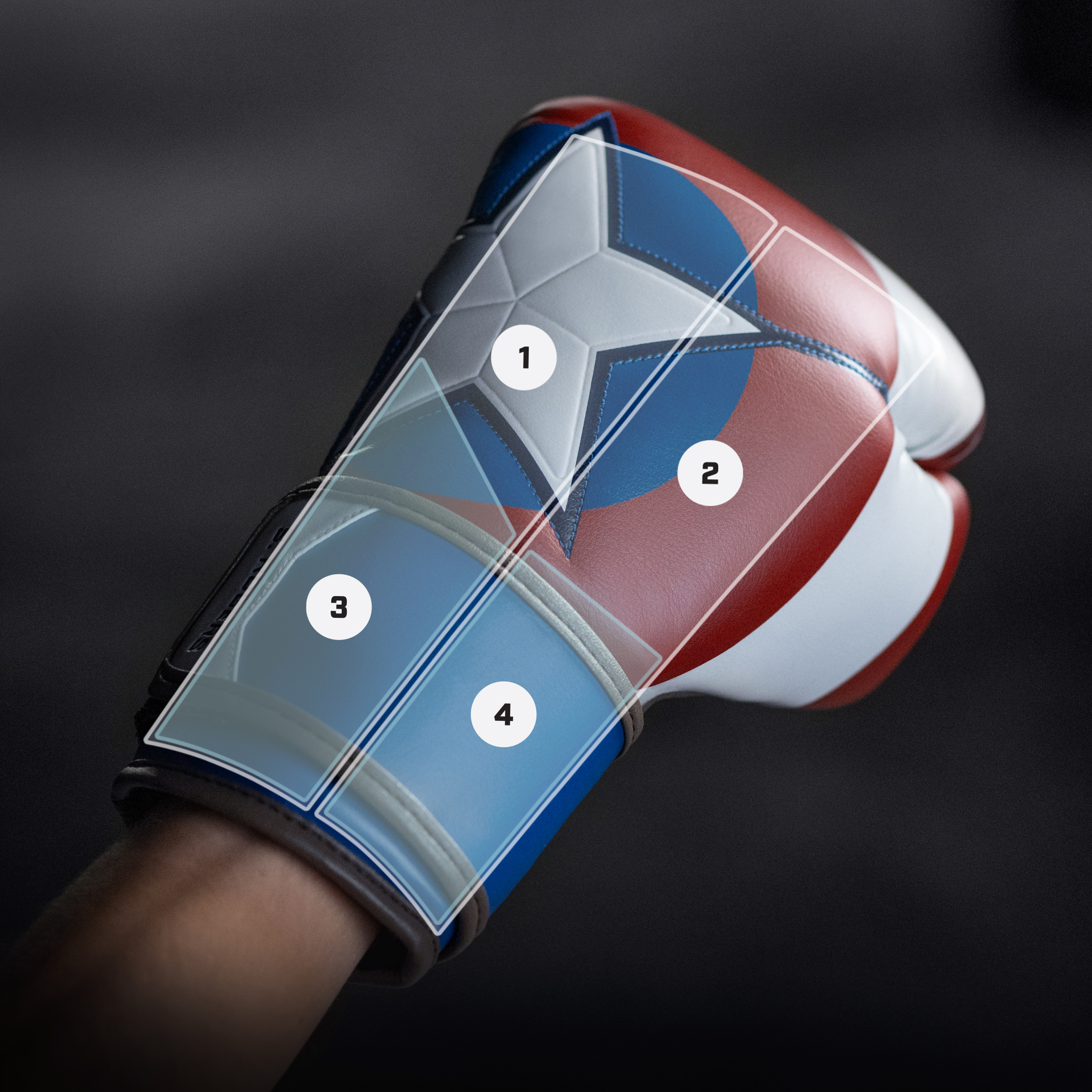 Captain America 10oz Boxing Gloves For Youth • Hayabusa Canada