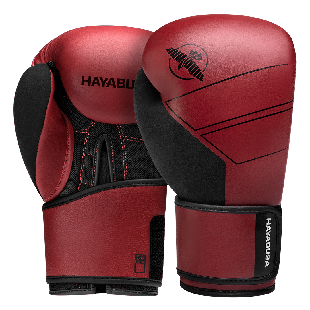Hayabusa S4 Leather Boxing Gloves • Hayabusa
