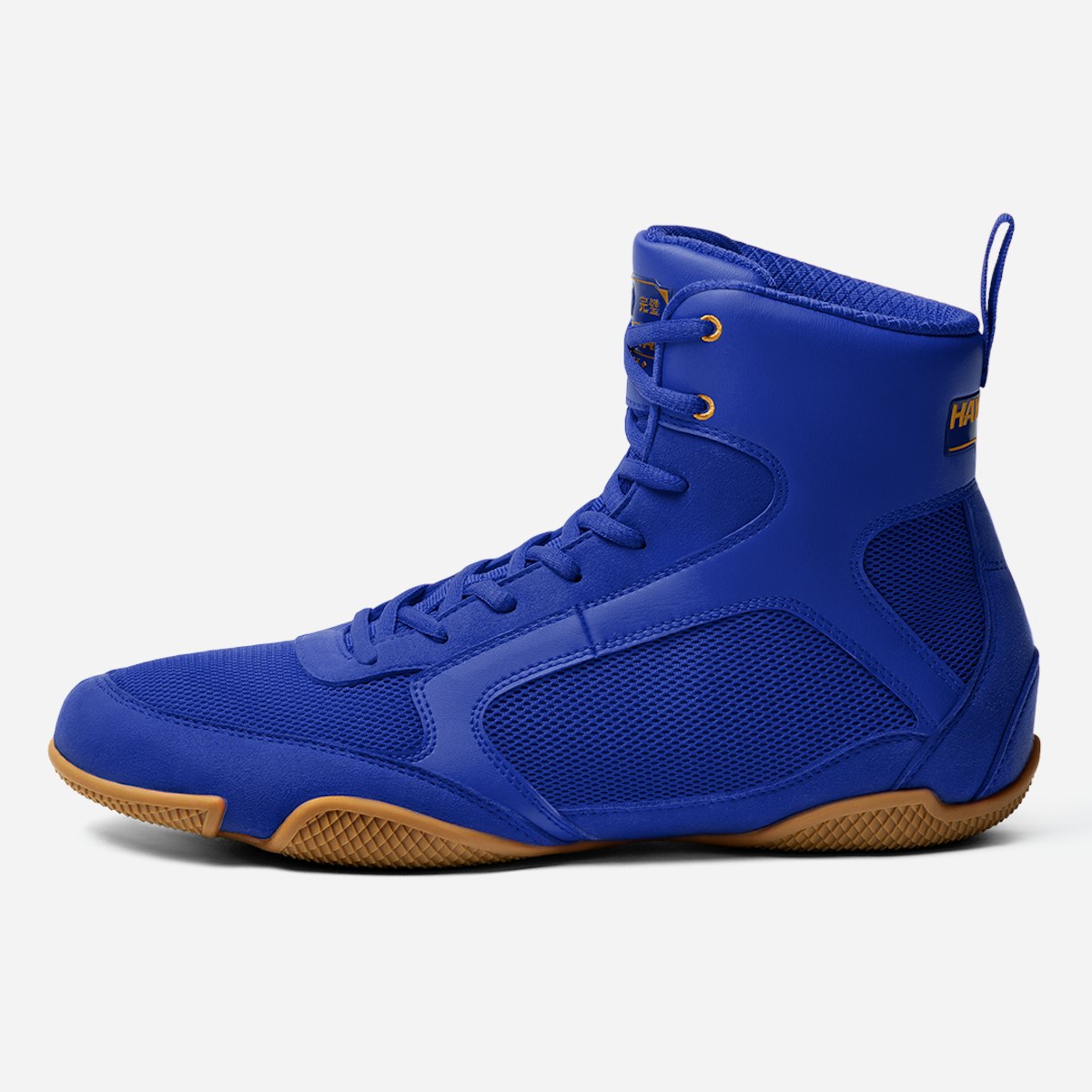 Red and 2025 blue boxing boots