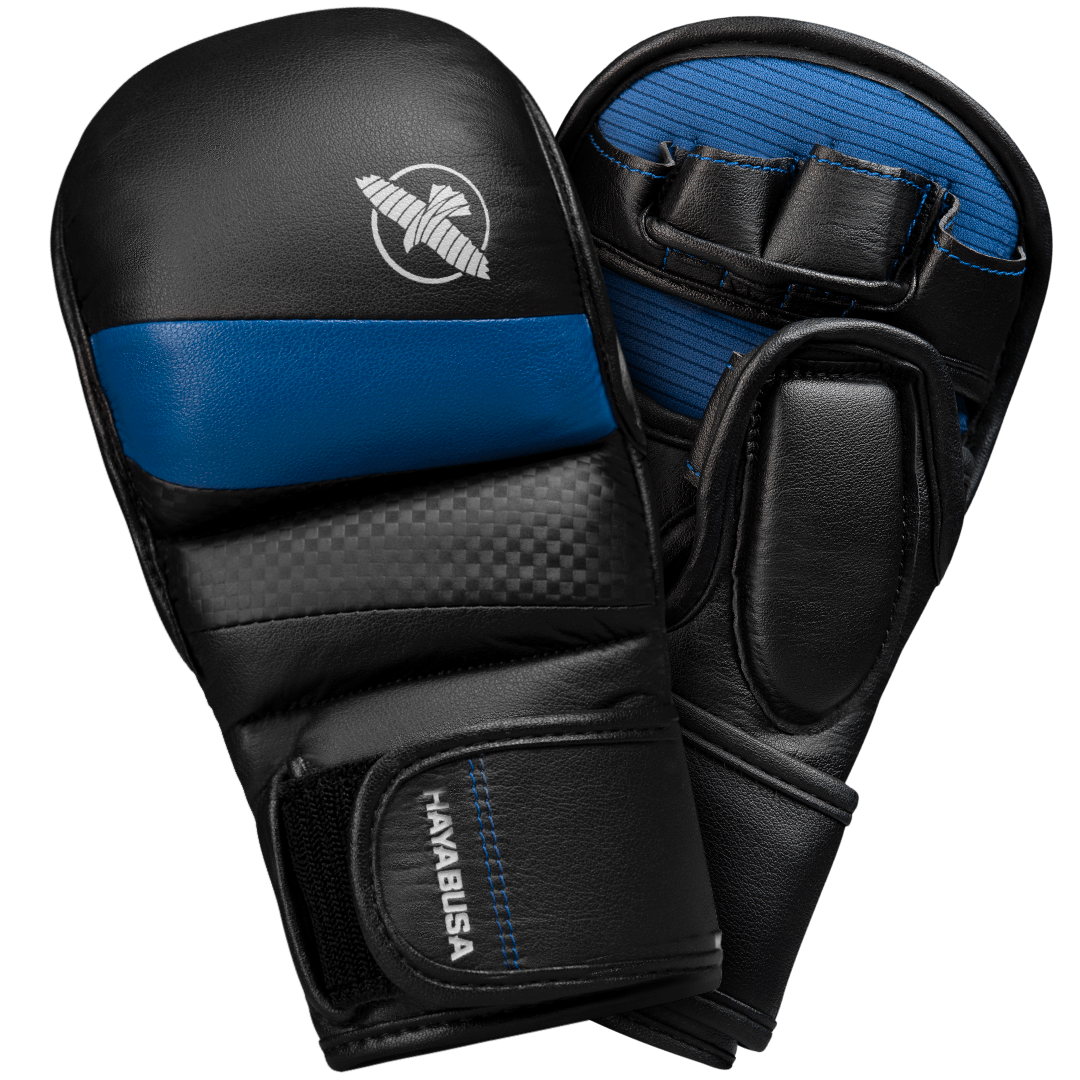 T3 7oz Hybrid Gloves Blue