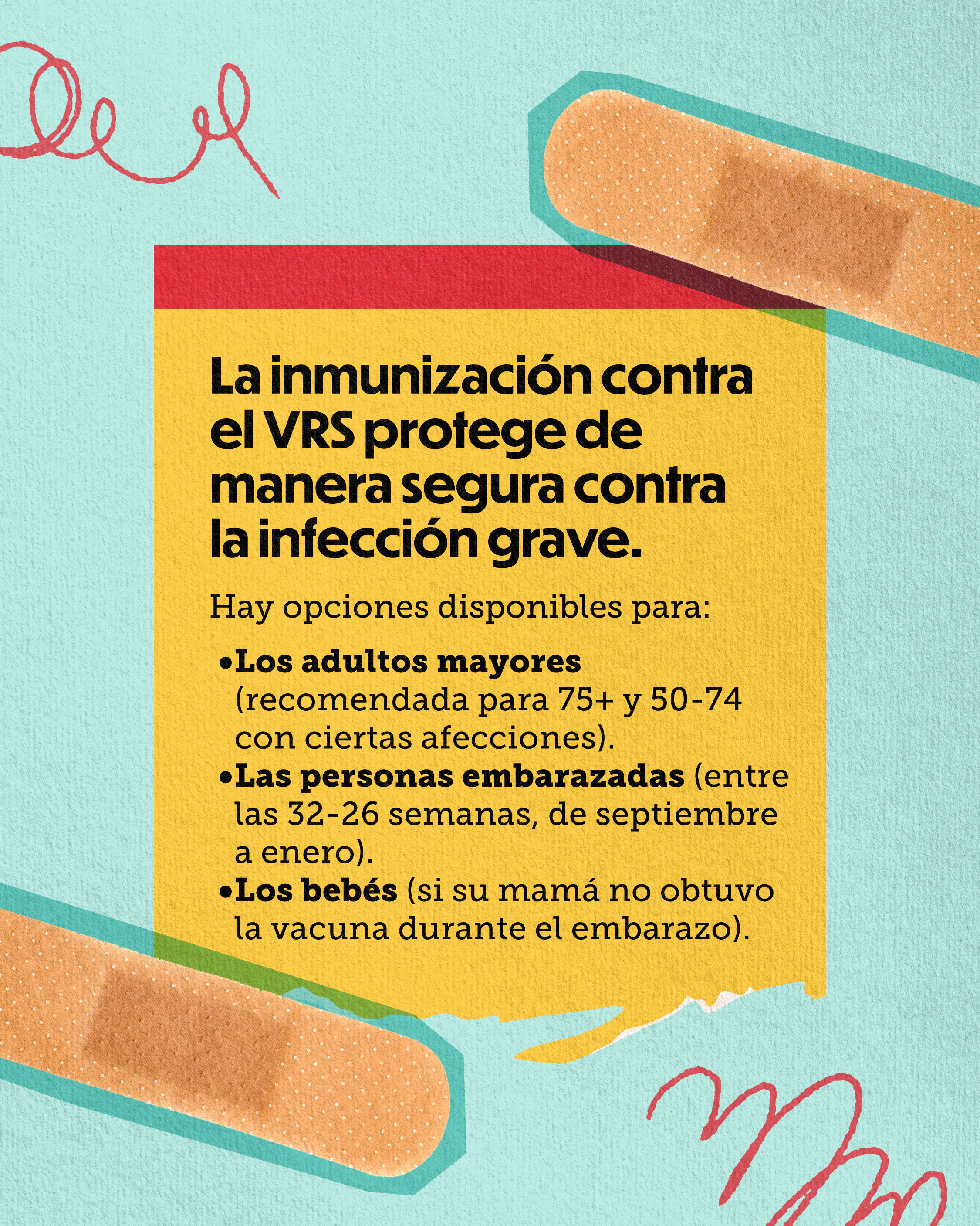 La inmunización contra el VRS protege contra la infección grave