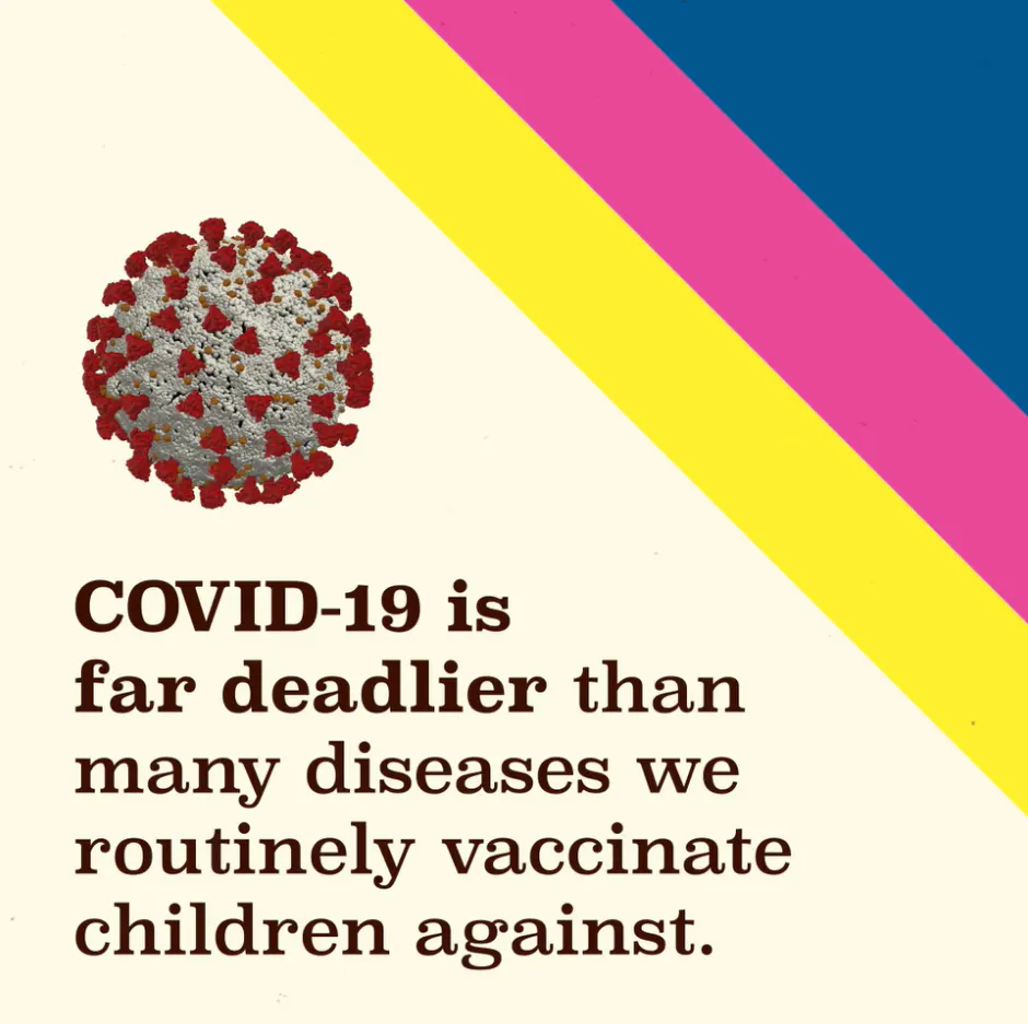 Social media: Video about protecting children against COVID-19 (English, Spanish) (0:20)