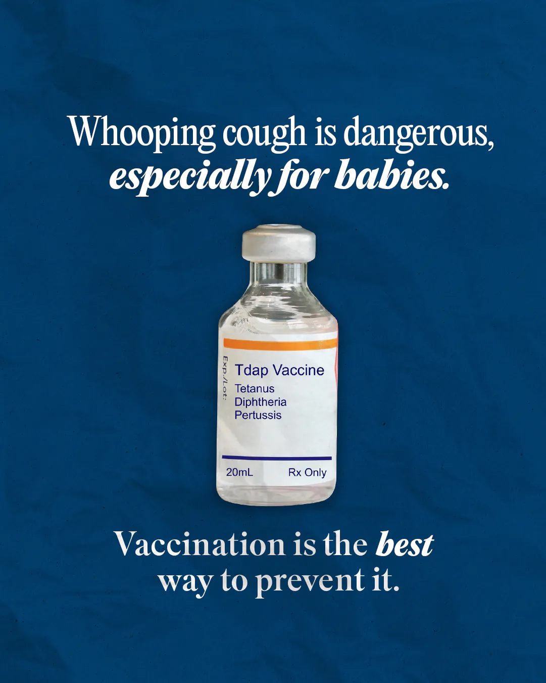 Vaccines help prevent whooping cough