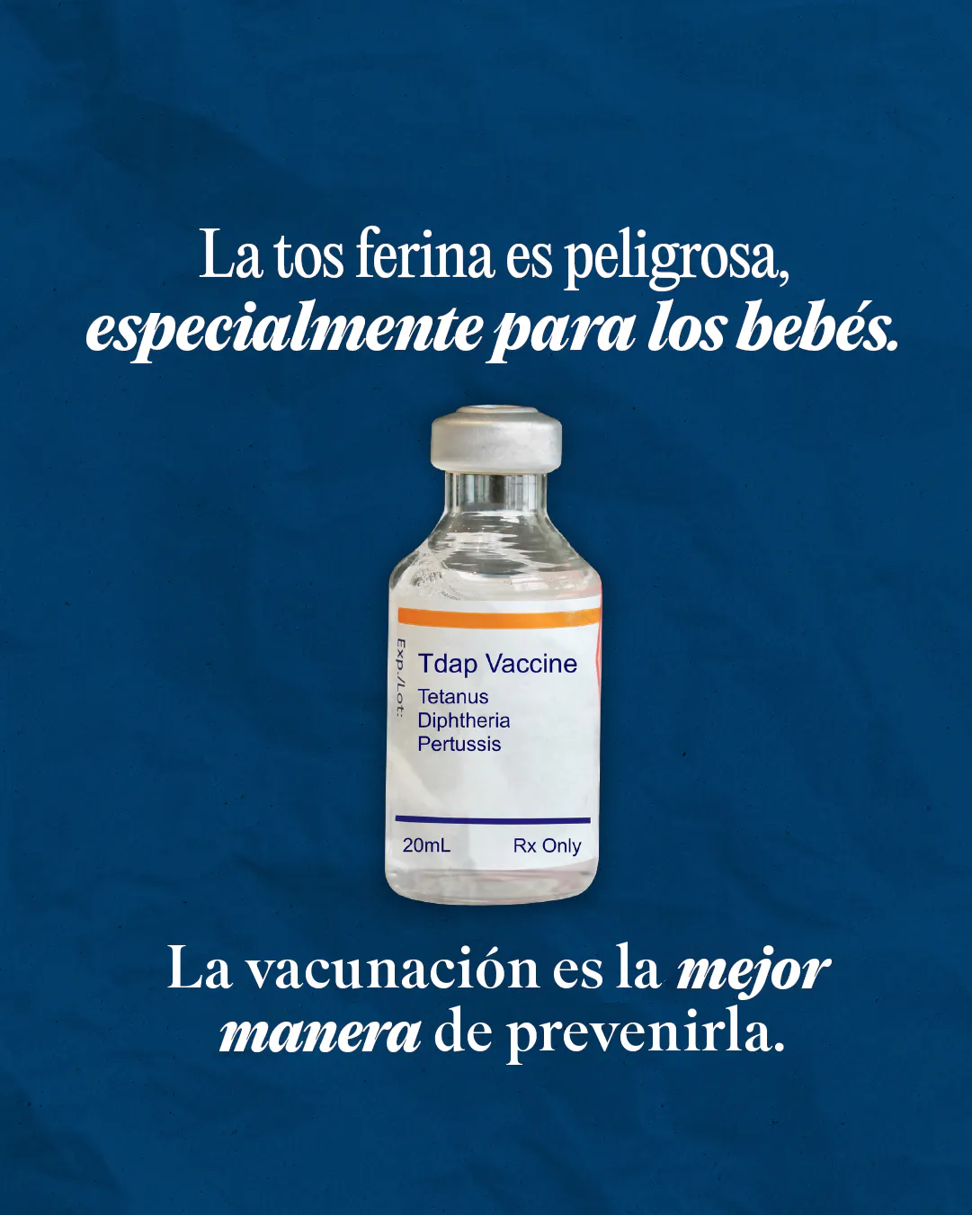 Las vacunas ayudan a prevenir la tos ferina