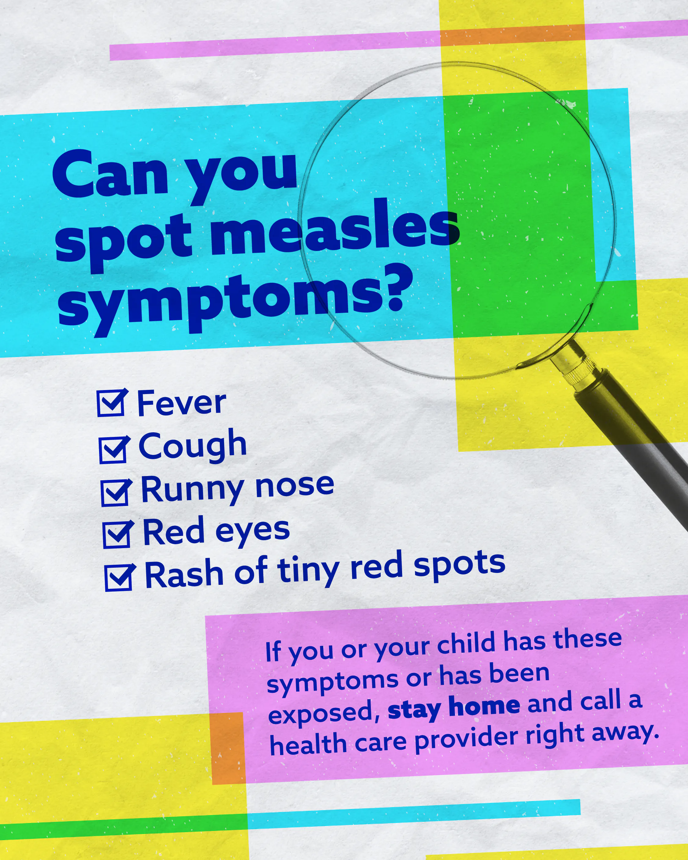 Look out for these symptoms of measles