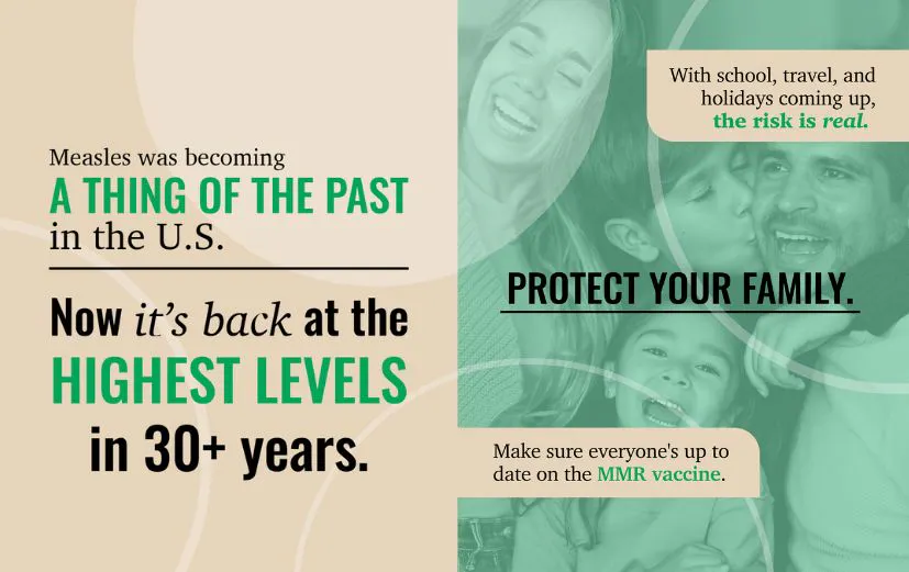 Measles levels in the U.S. in 2025 are the highest in more than 30 years