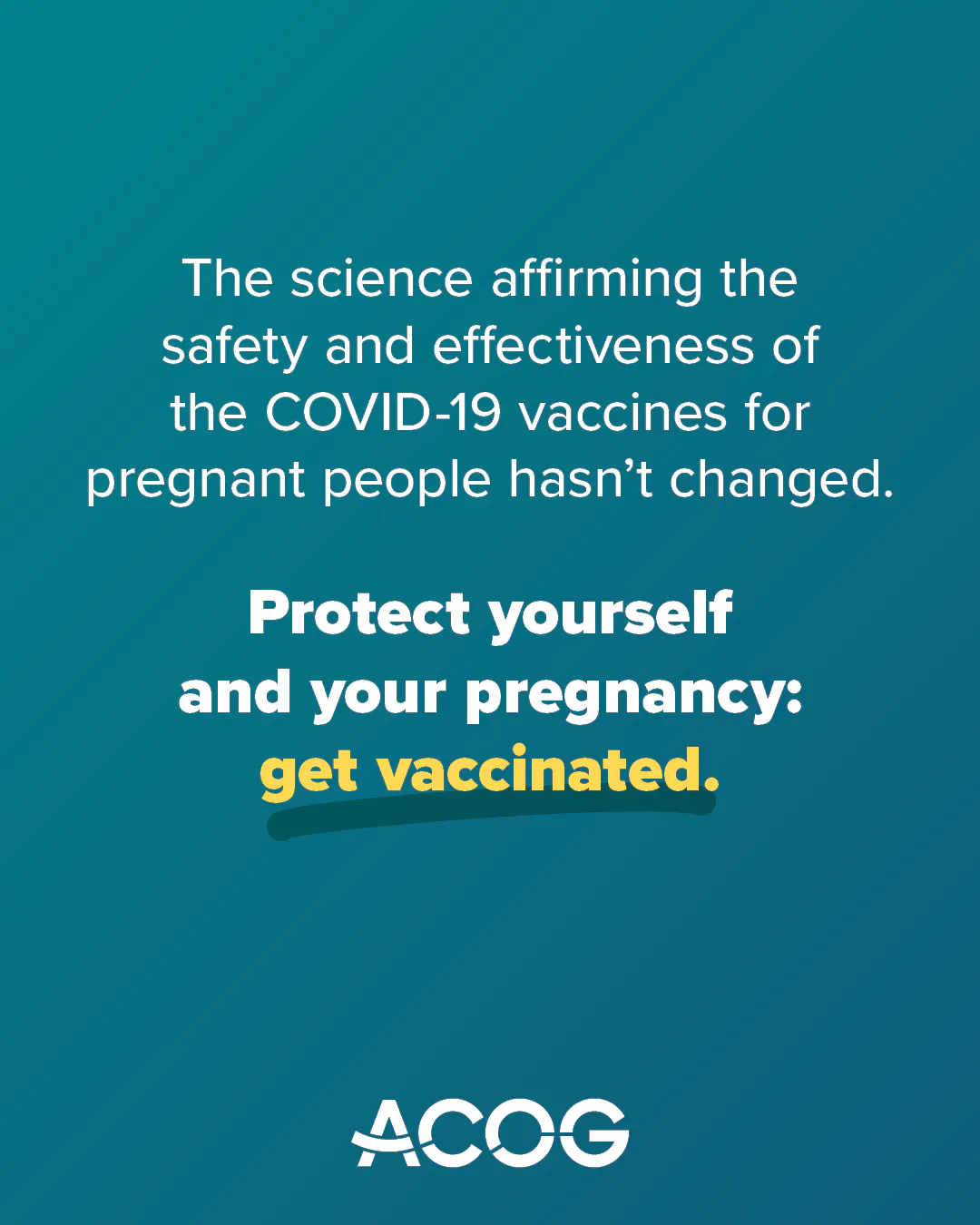 Protect your pregnancy by getting the COVID-19 vaccine
