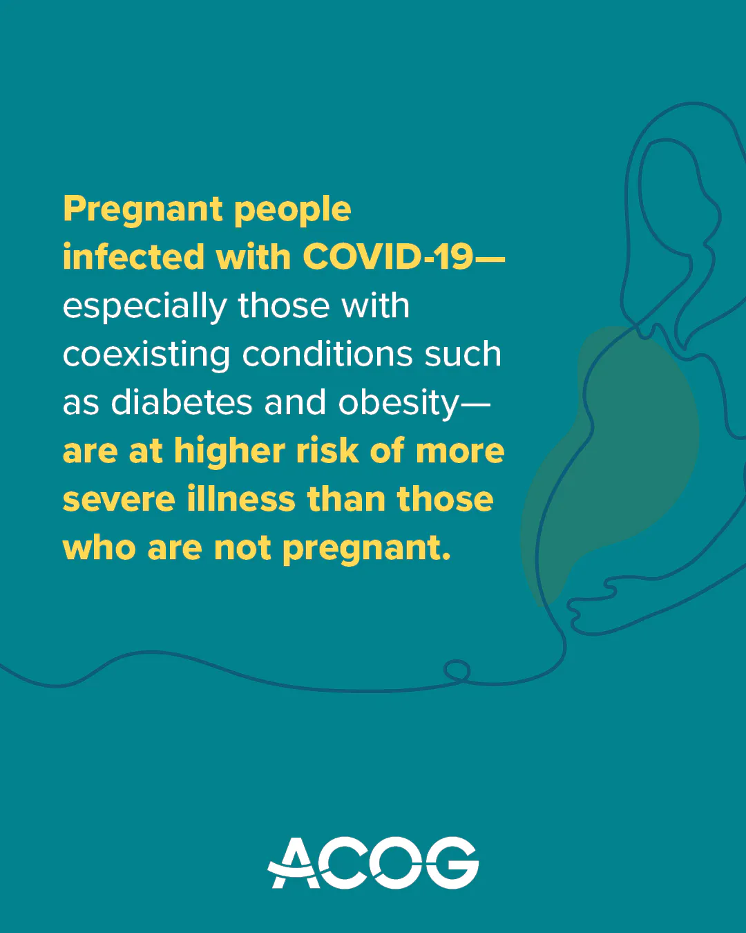 COVID-19 risks for pregnant people