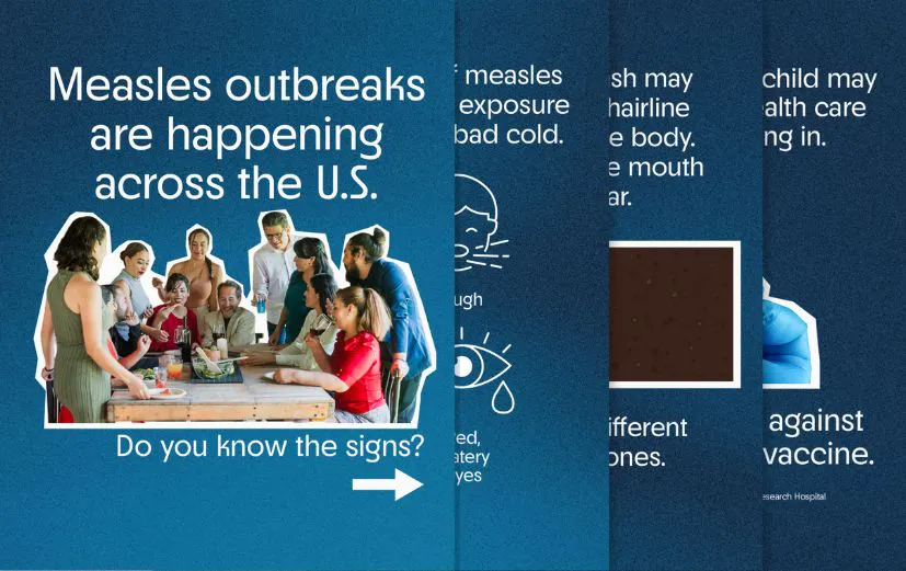 Know the signs of measles