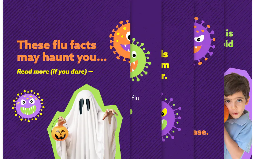 Spooky flu facts for Halloween