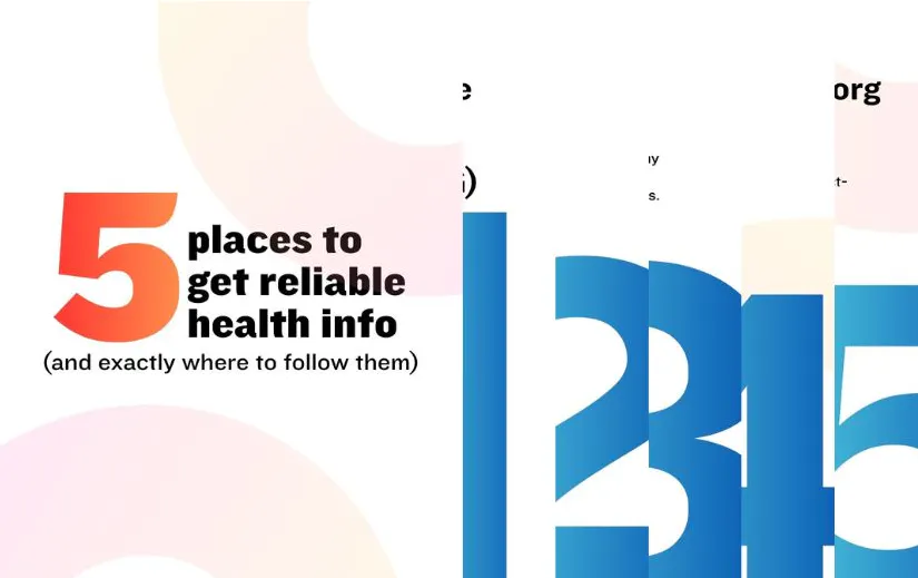 5 places to get accurate health info