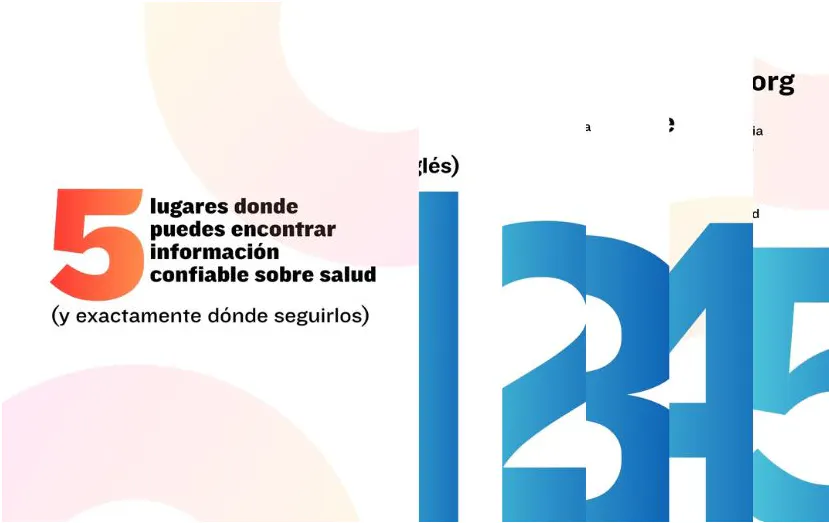 5 lugares donde puedes encontrar información correcta sobre salud