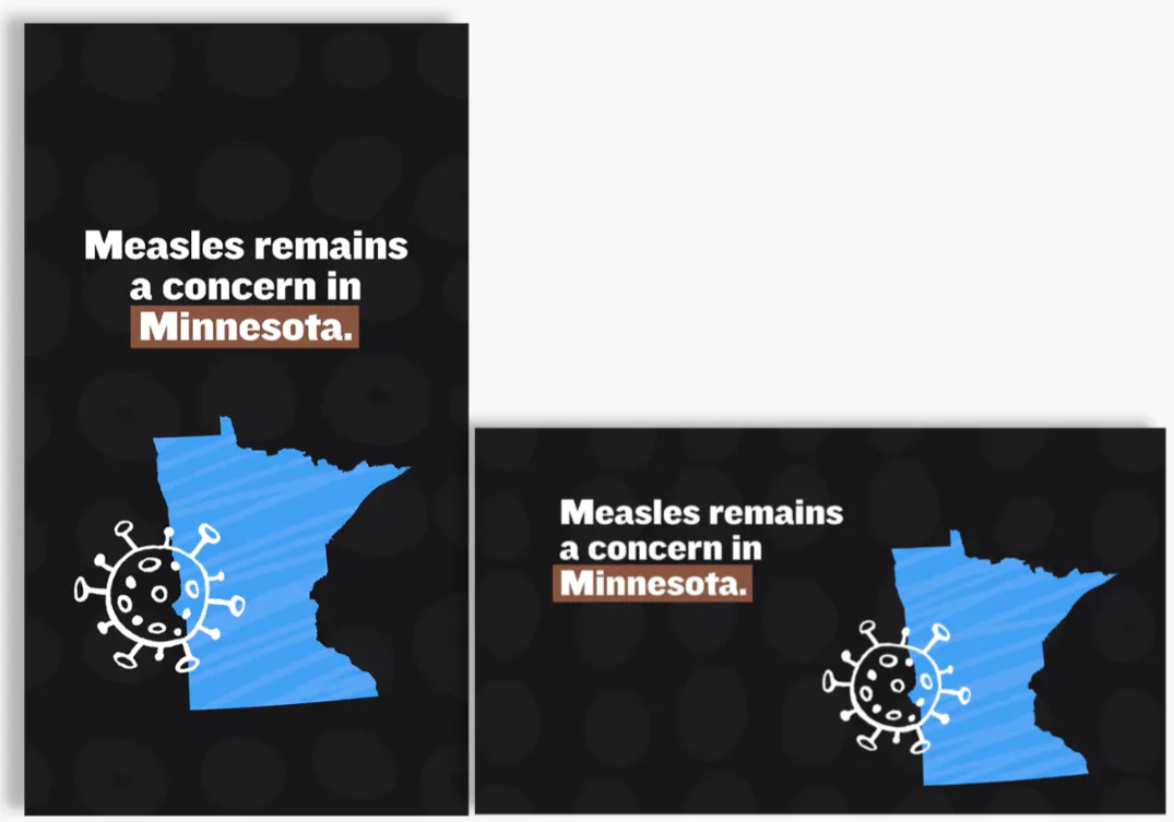 Social media: Video raises awareness of measles in Minnesota (English, Somali) (0:39)