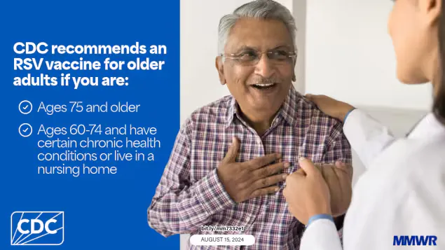 Graphic and report: RSV vaccination for older adults