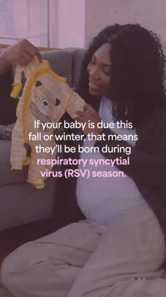 Social media: Video encourages pregnant women to get vaccinated for RSV this winter to protect themselves and their babies (English, Spanish) (0:35)