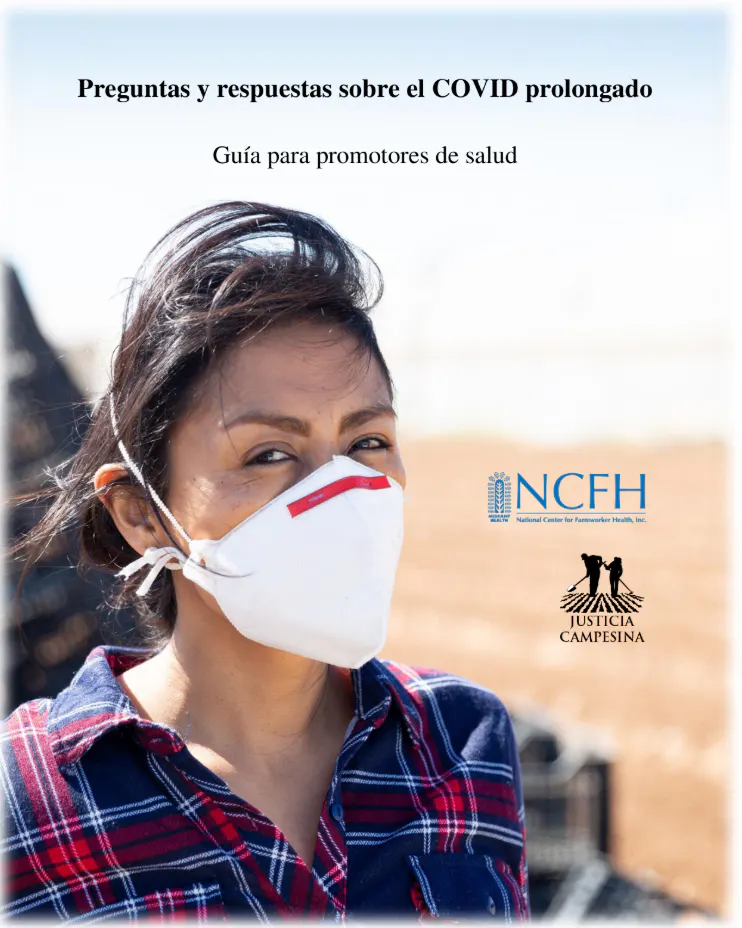 Hoja informativa: Preguntas y respuestas sobre el COVID prolongado - Una guía para promotores de salud (inglés, español)