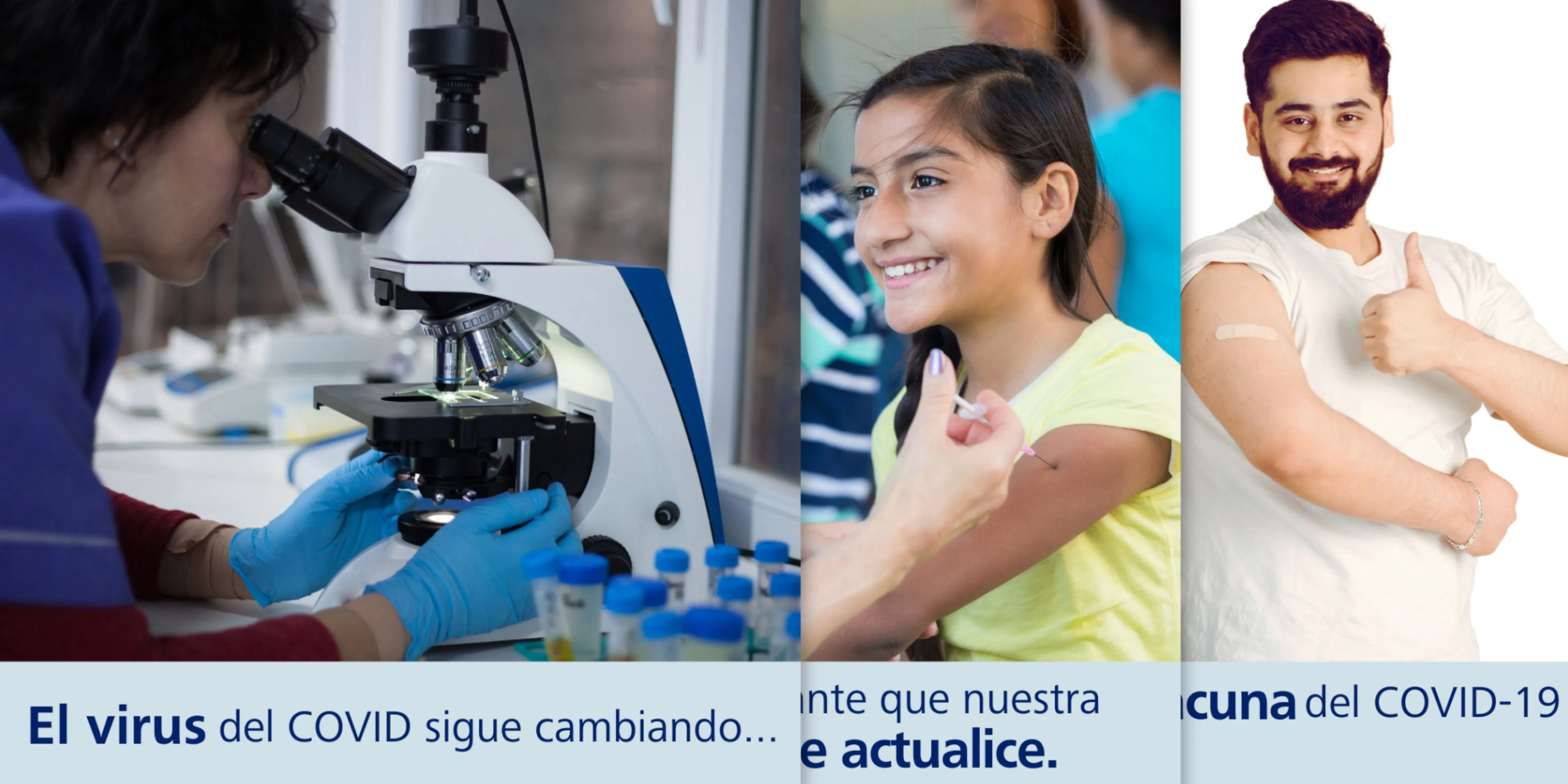 Social media: Graphics emphasize that COVID-19 is still changing (Spanish)