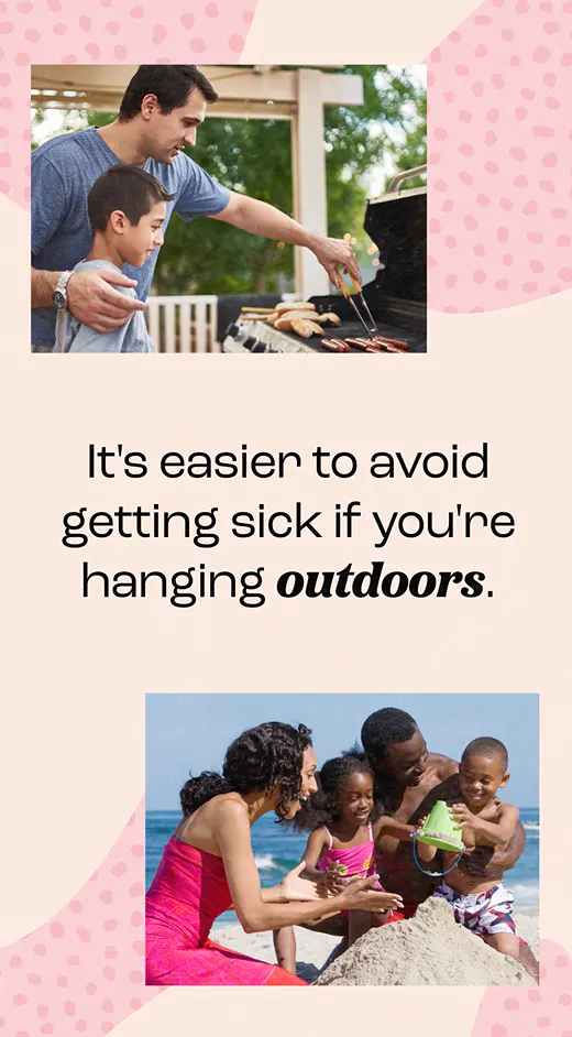 Social media: Video says embrace the outdoors (English, Spanish) (0:15)