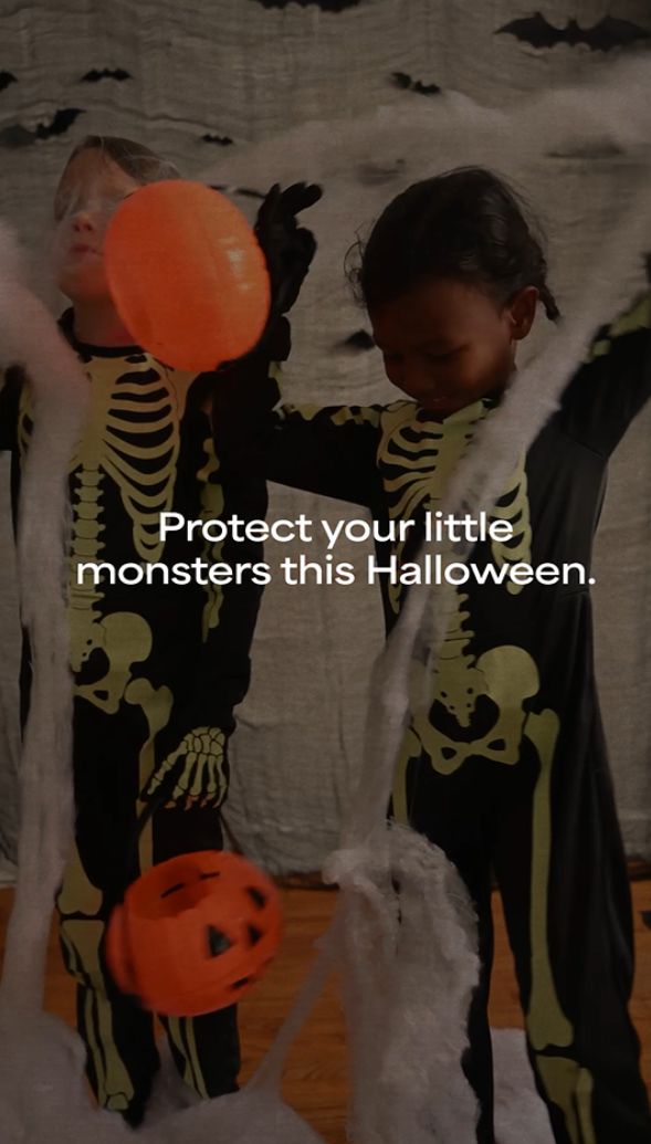 Protect your little monsters before Halloween
