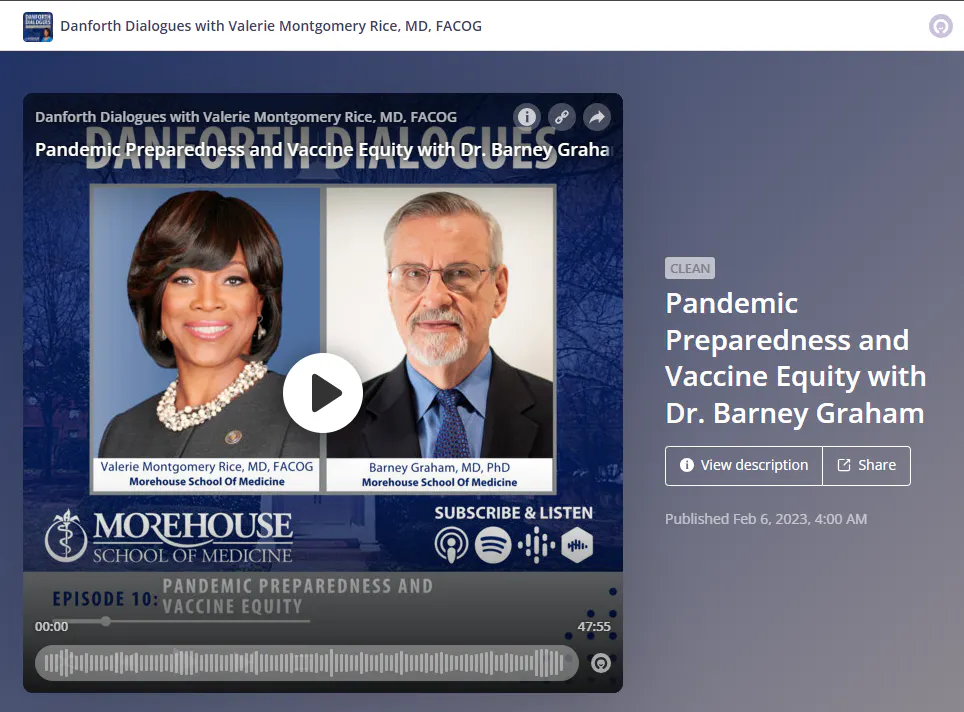 Podcast: Pandemic preparedness and vaccine equity