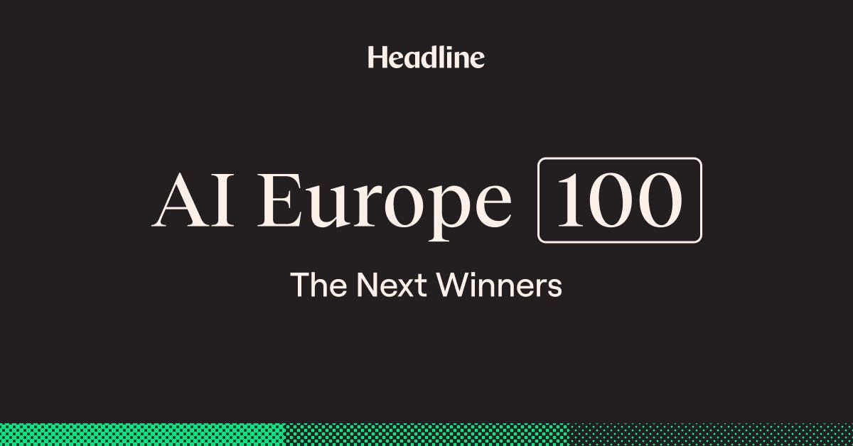 Headline's AI Europe 100 List Hero Image
