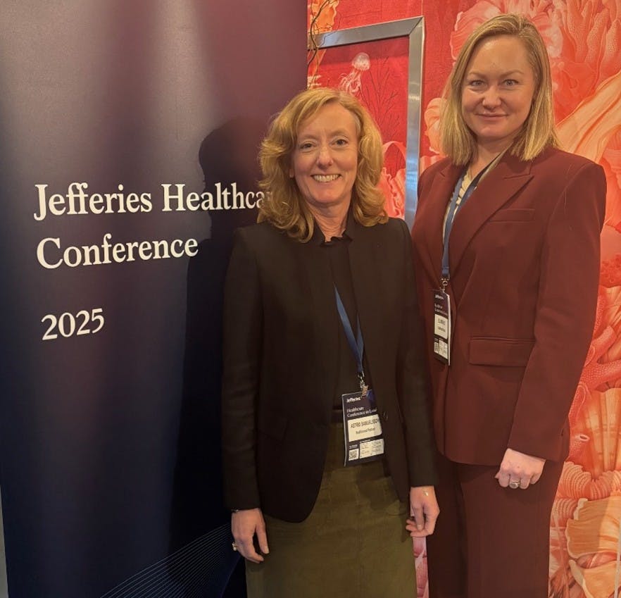 Förvaltarna på Jefferies konferens i London i november