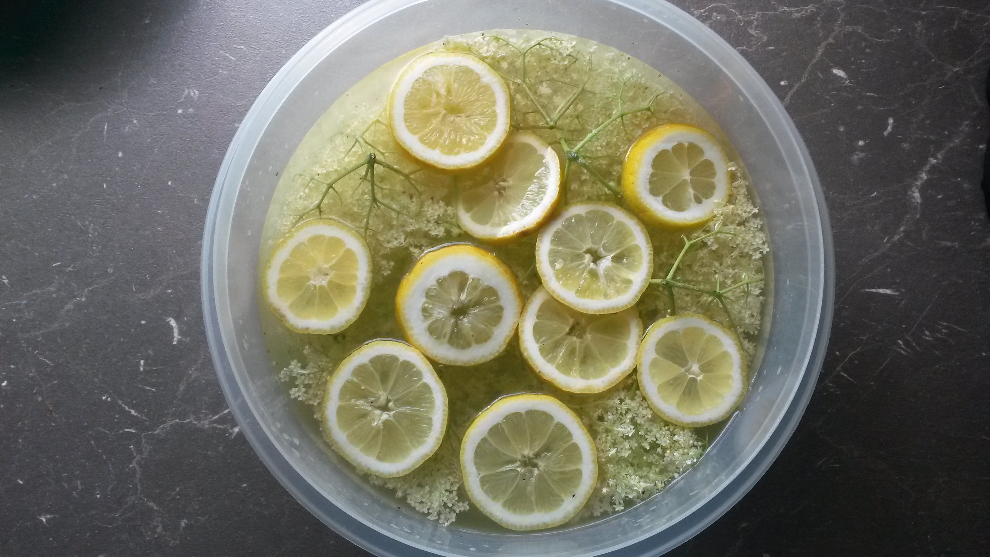 angesetzter Holundersirup