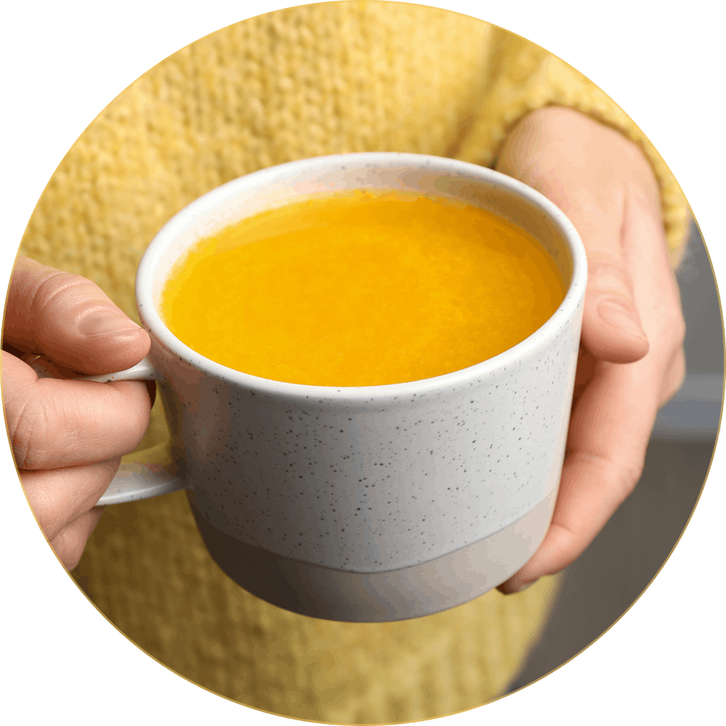 Napój na bazie kurkumy