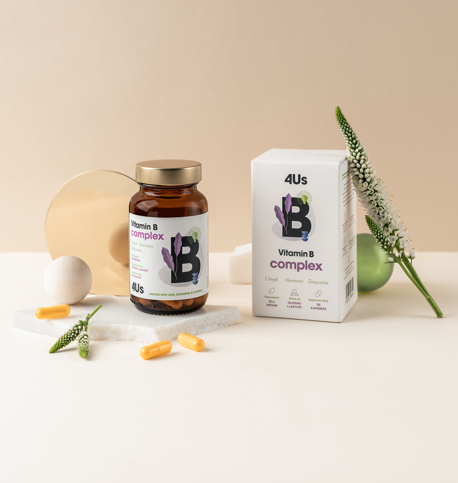 Vitamin B Complex | HealthLabs | Wsparcie Układu Nerwowego