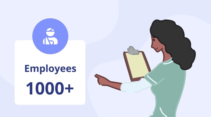 We helped more than 1,000 employees