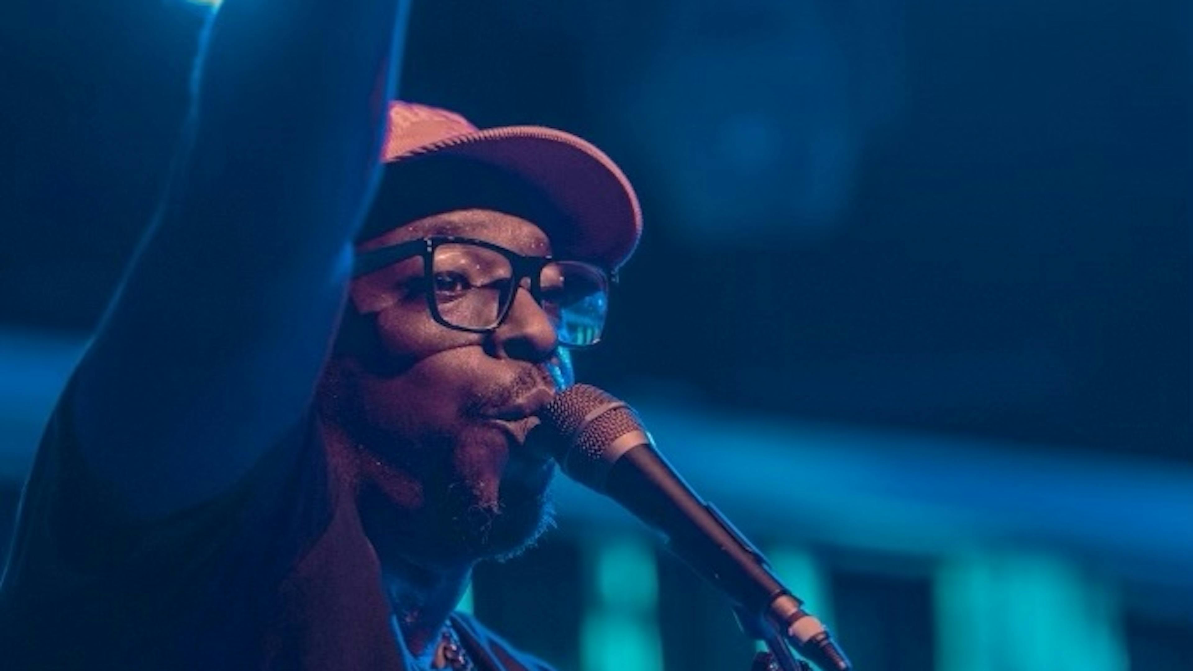 musician RalphReal on stage