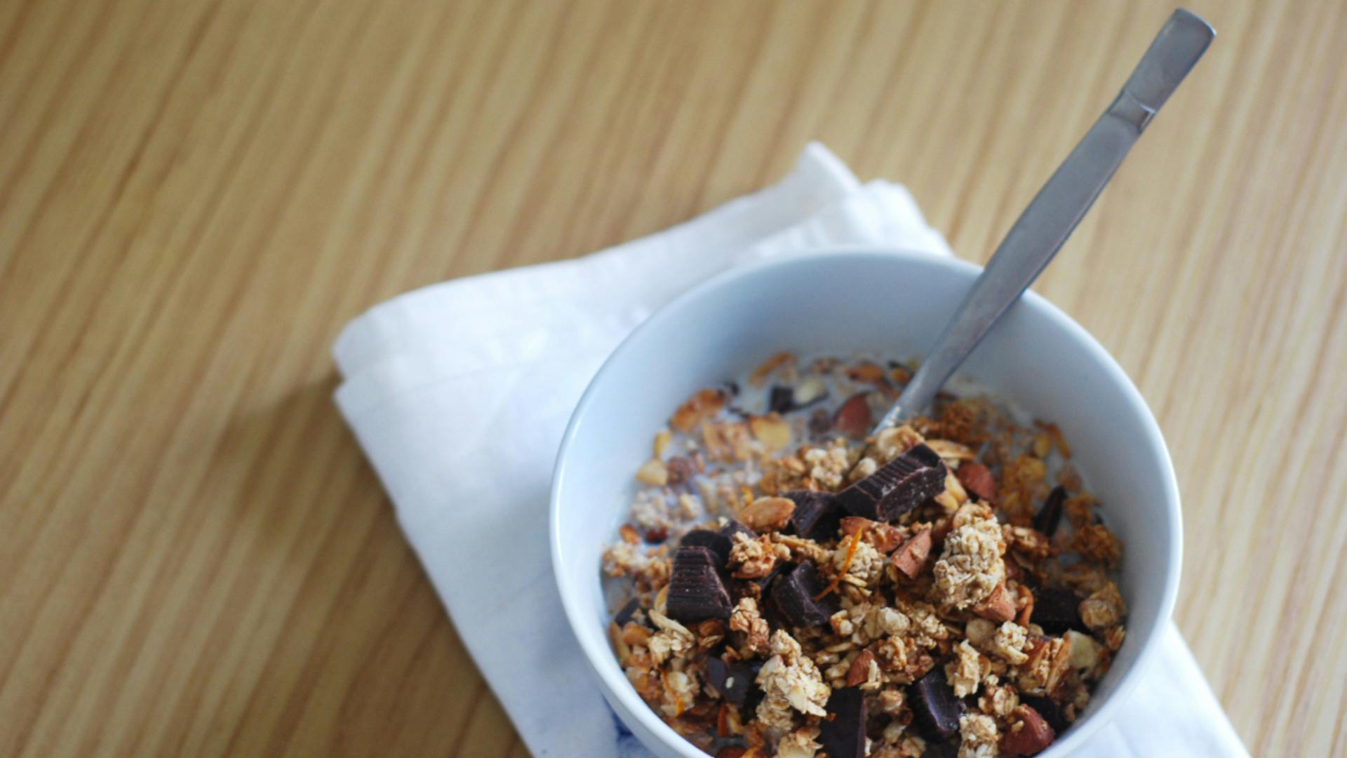 Spiced Chocolate Orange Granola