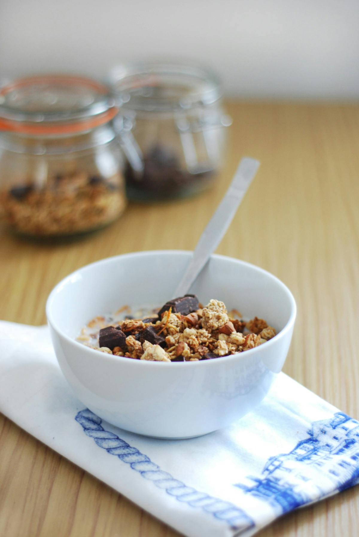 Spiced Chocolate Orange Granola