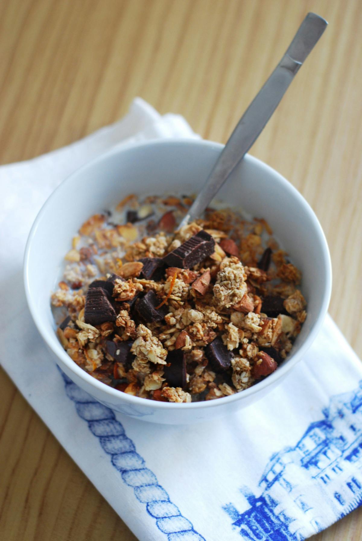 Spiced Chocolate Orange Granola