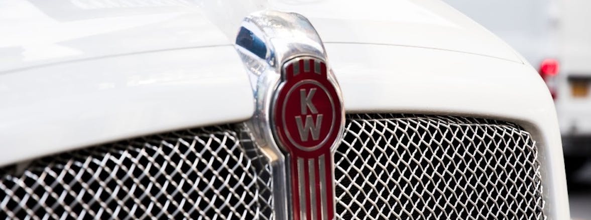 Front of a Kenworth truck