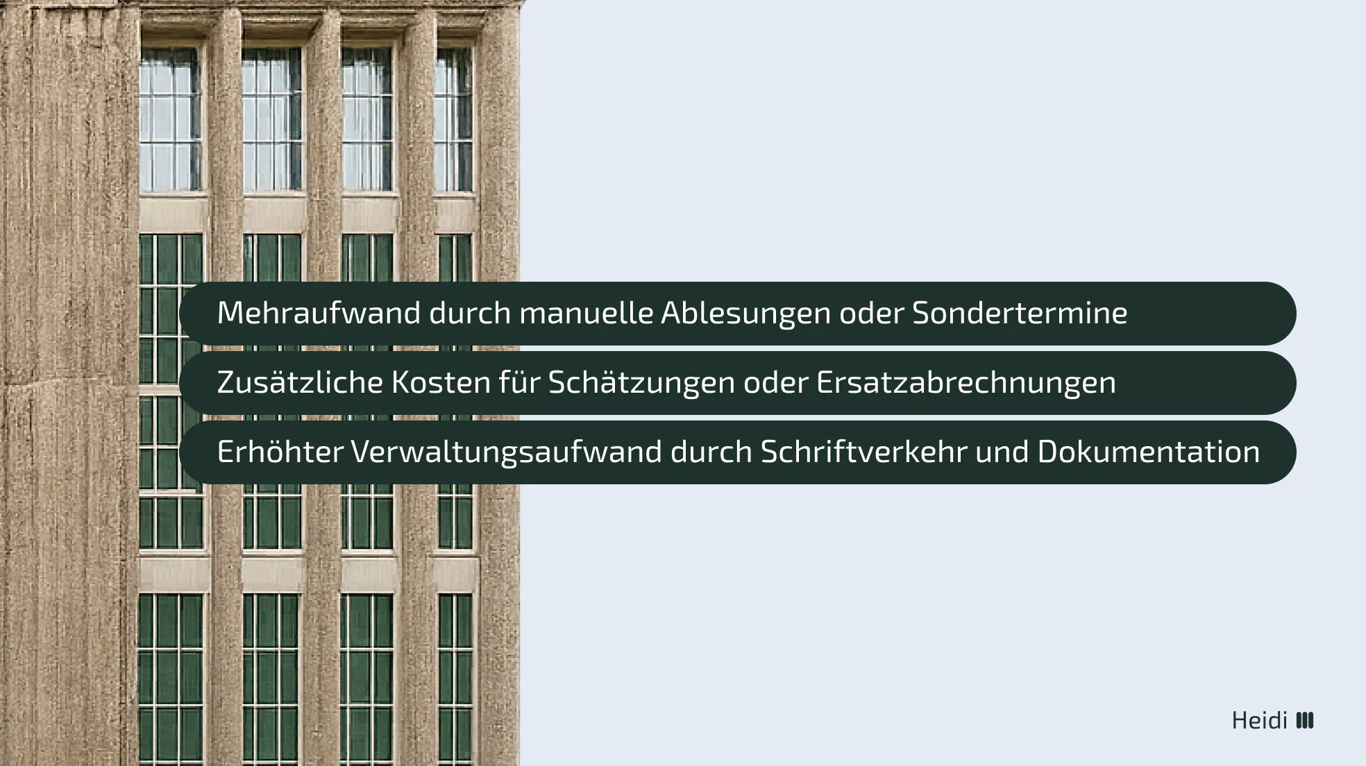 Direkte Kostenfolgen bei einer Verweigerung durch die Hausverwaltung