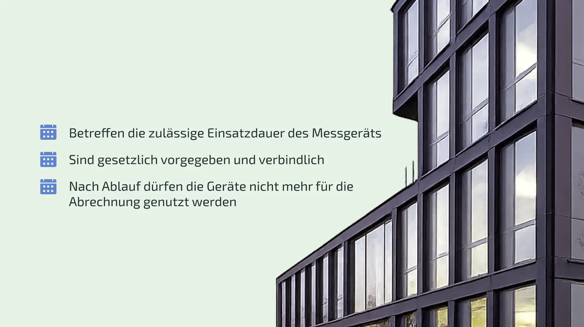 Unterschiede von Eichfristen zu Austauschzyklen