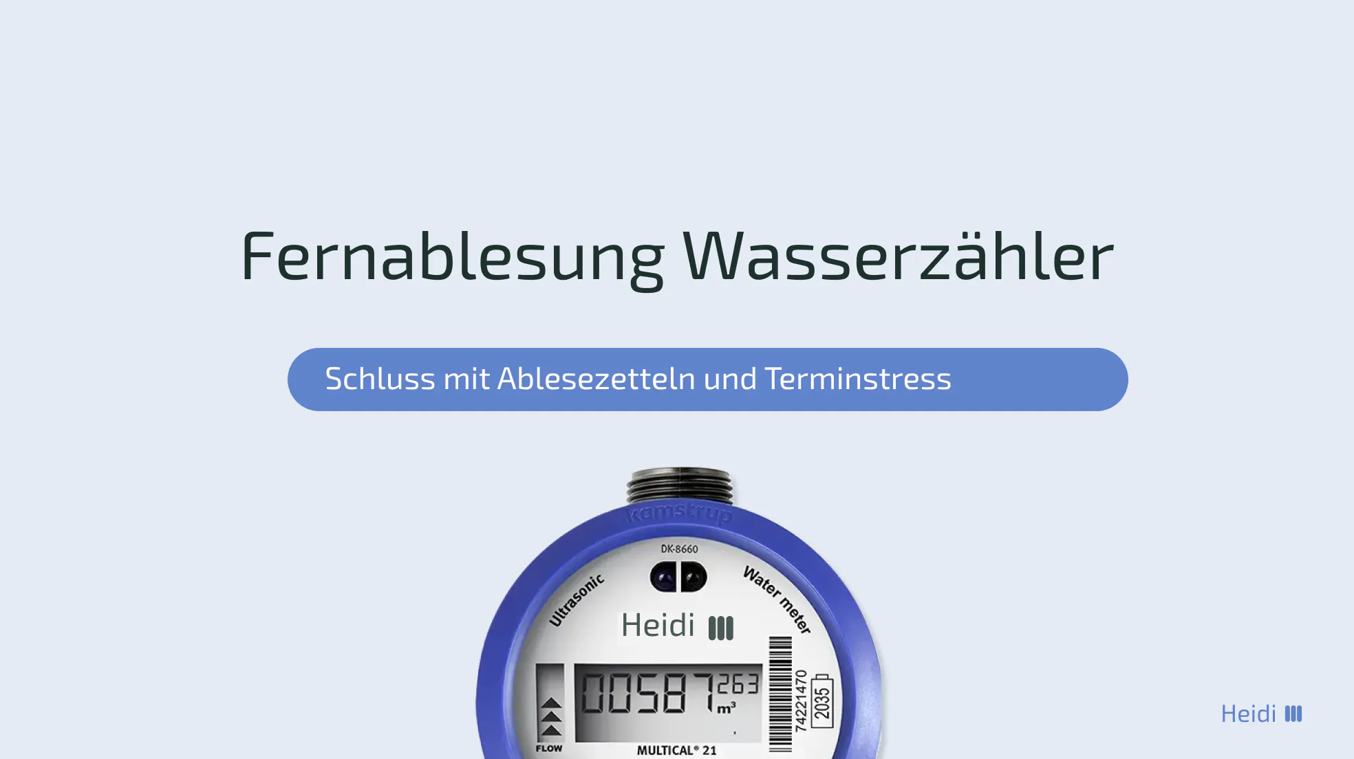Fernablesung Wasserzähler – Schluss mit Ablesezetteln und Terminstress