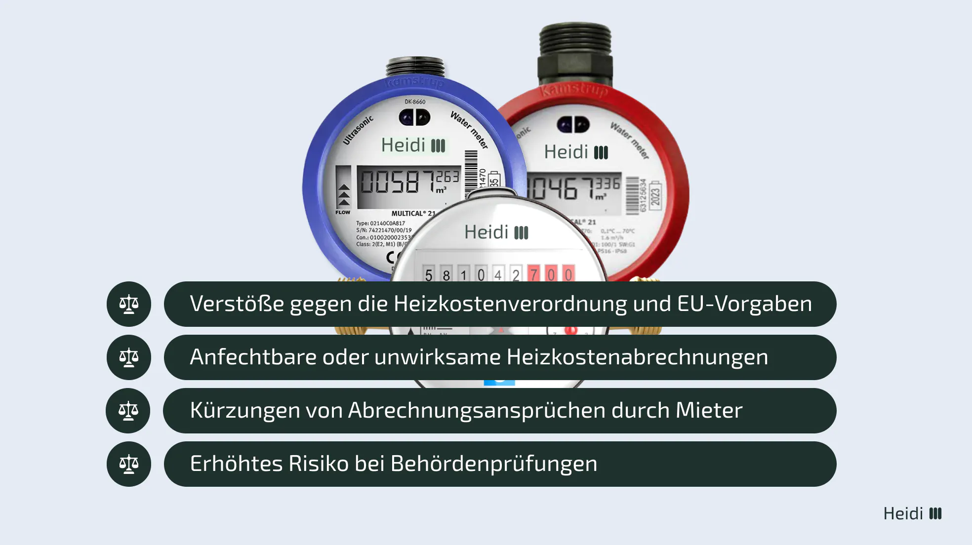 Mögliche rechtliche Konsequenzen bei Nichtumsetzung der Funkablesung