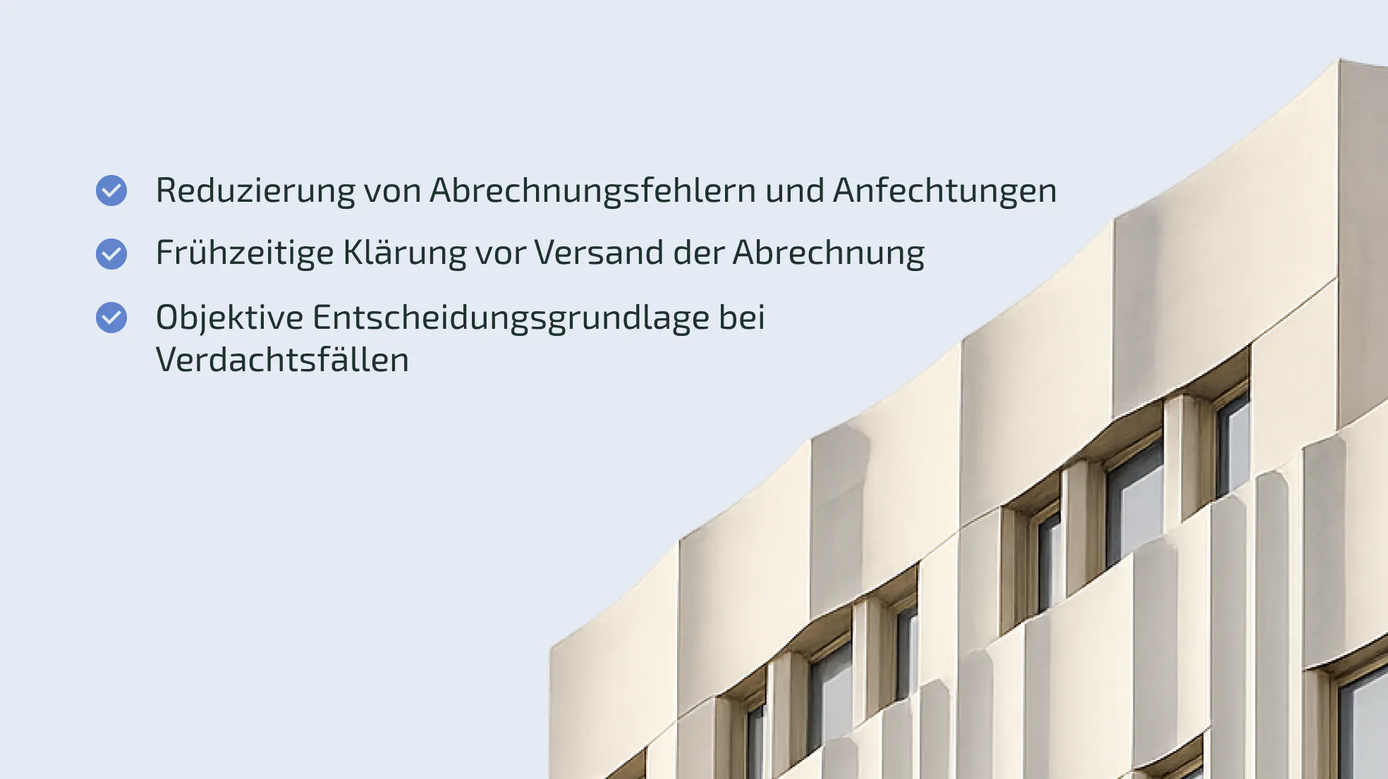 Mehrwert einer Plausibilitätsprüfungen in der Abrechnung für Hausverwaltungen