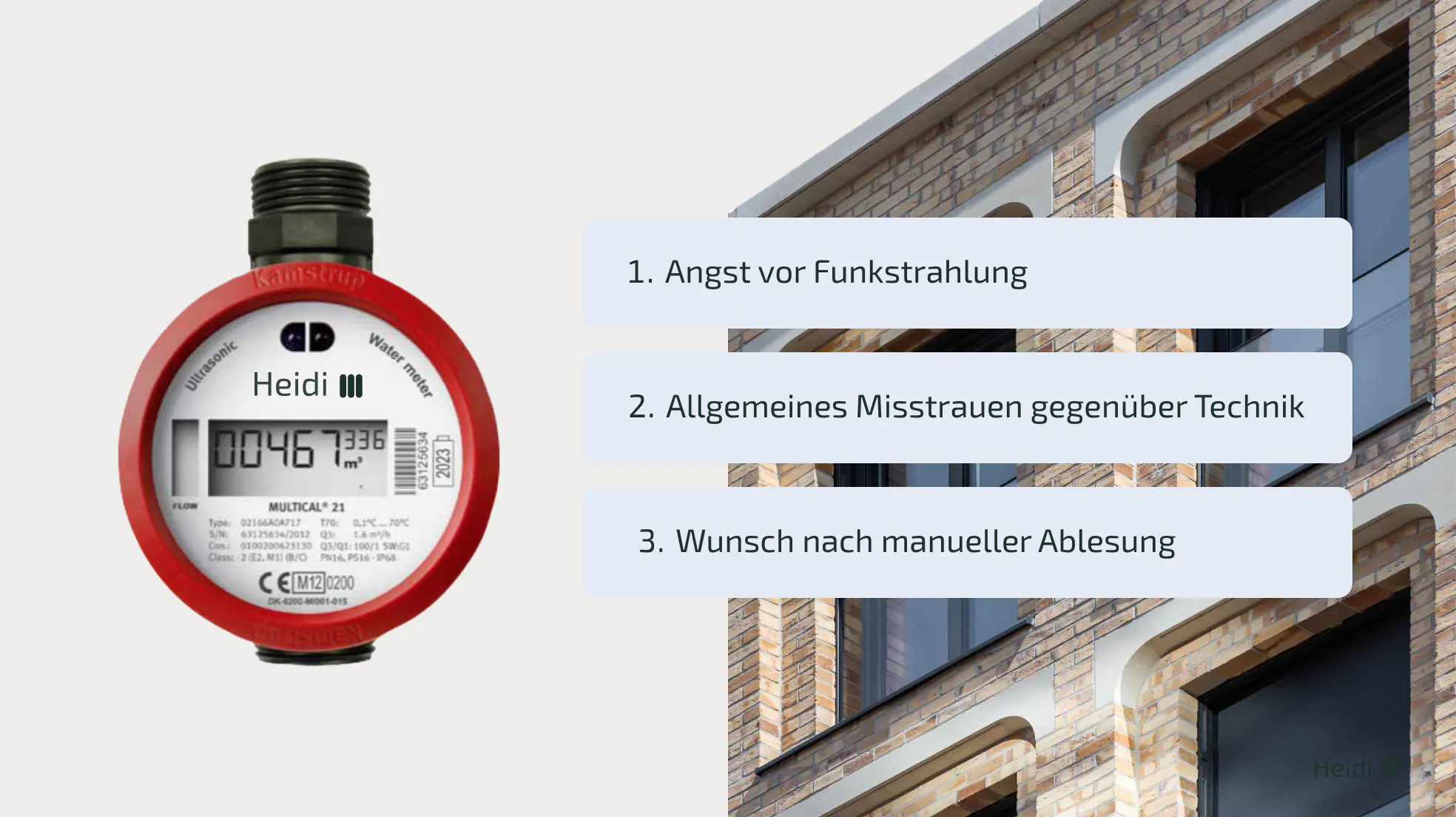 Nicht ausreichend für eine Verweigerung der Funkablesung