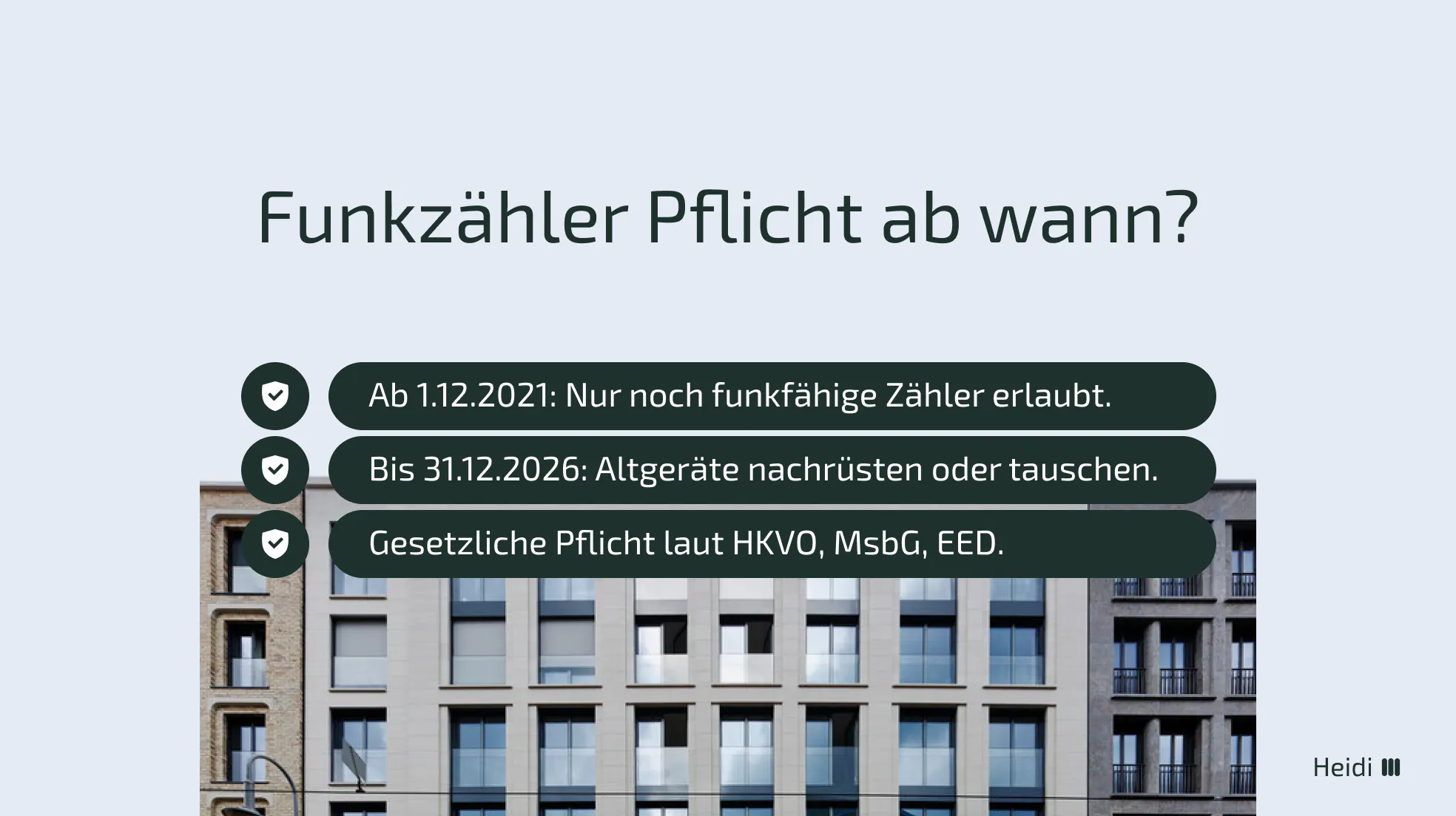 Funkzähler Pflicht ab wann
