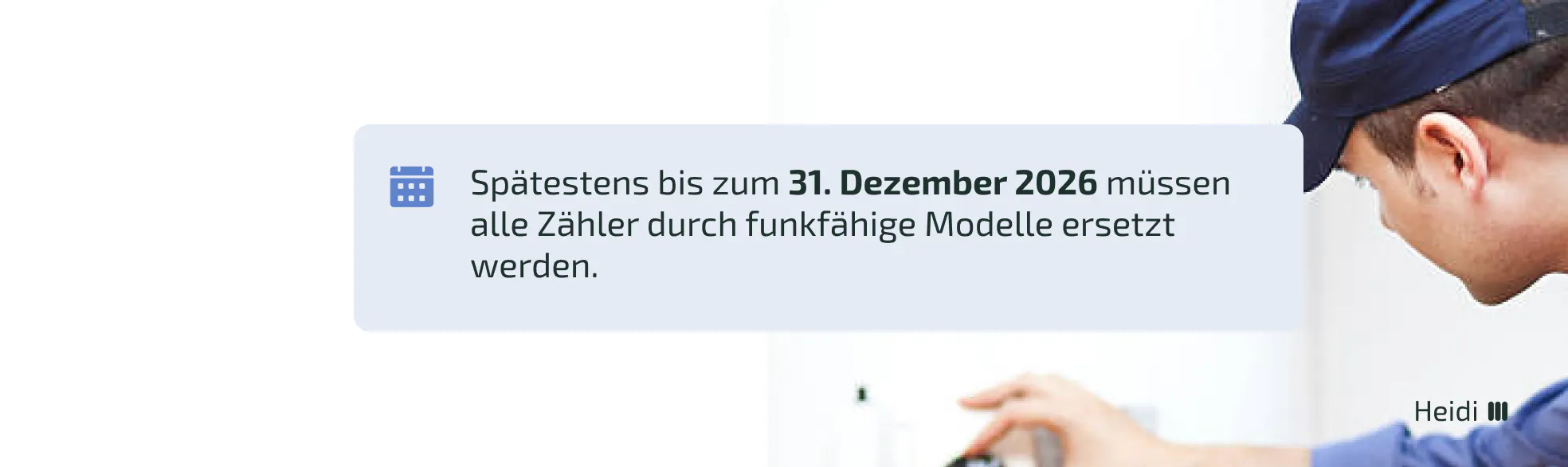 Funkzähler Pflicht